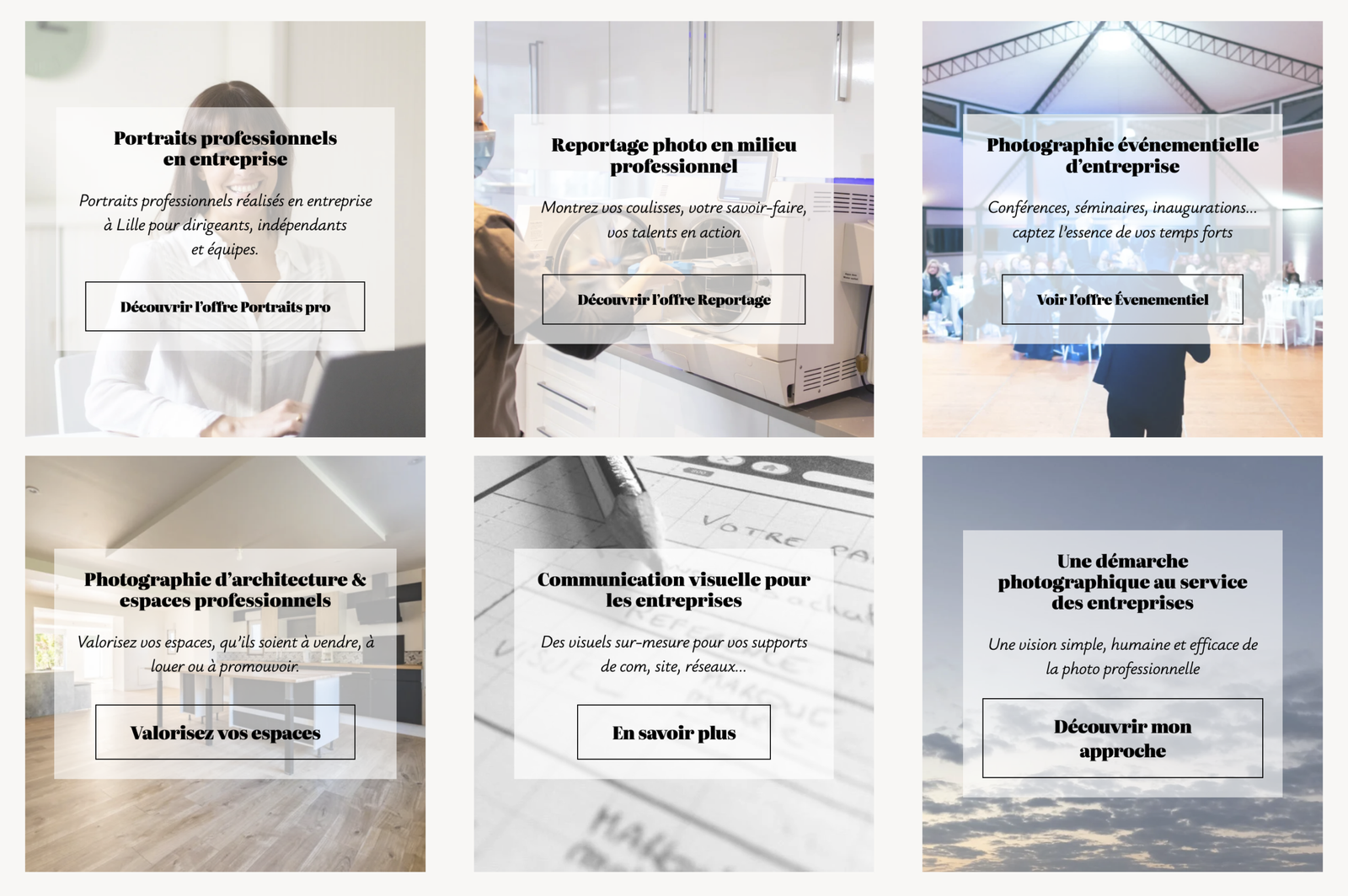 Photographe Corporate Lille | Portraits et Reportages